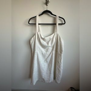 Abercrombie White Tweed Mini Dress - Size XL